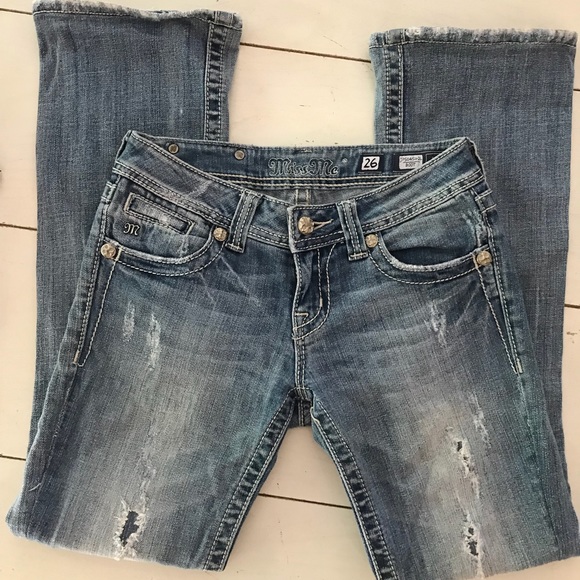 Miss Me distressed boot cut jeans - Picture 2 of 3